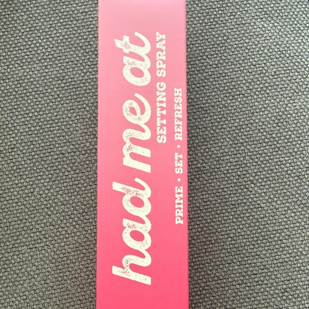 Pink Setting Spray new